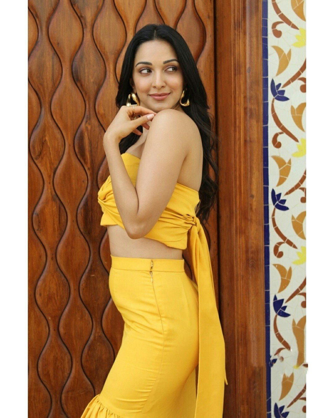 Hot Kiara Advani Shining In Yellow During Kabir Singh Promotion