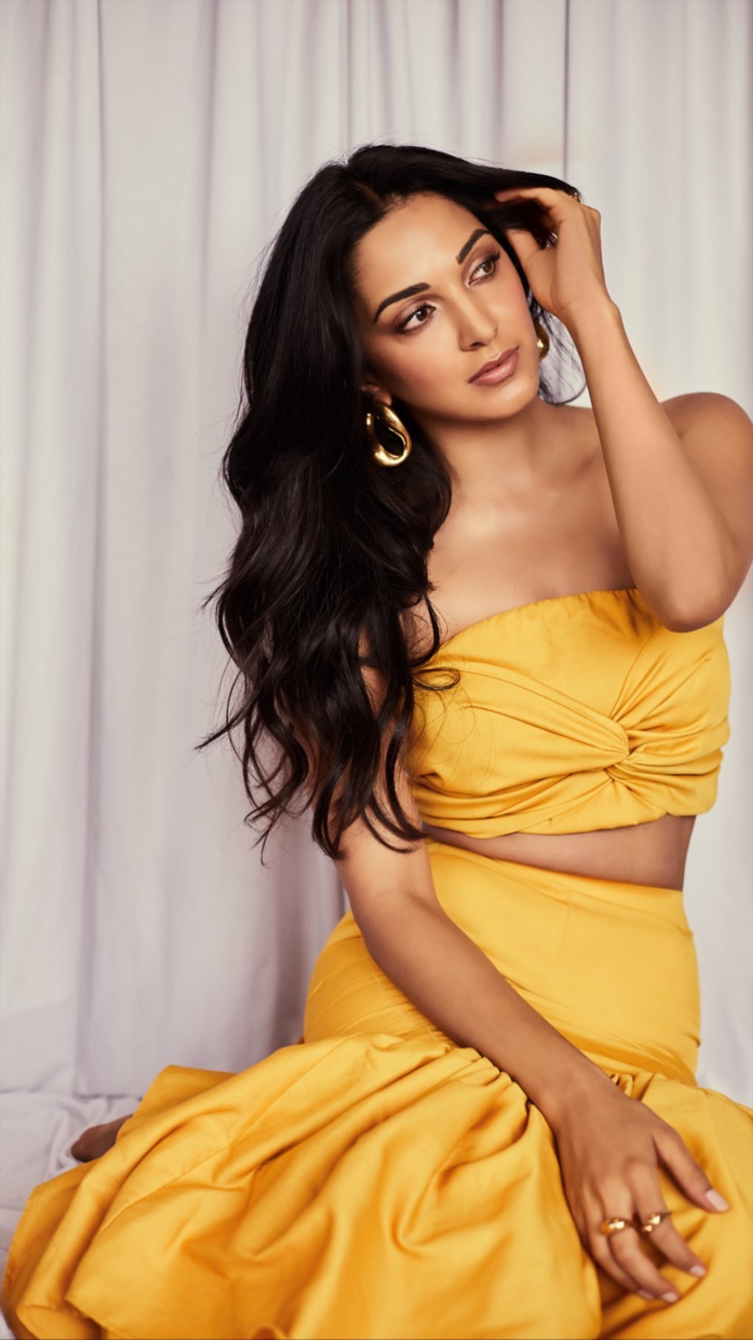 Hot Kiara Advani Shining In Yellow During Kabir Singh Promotion