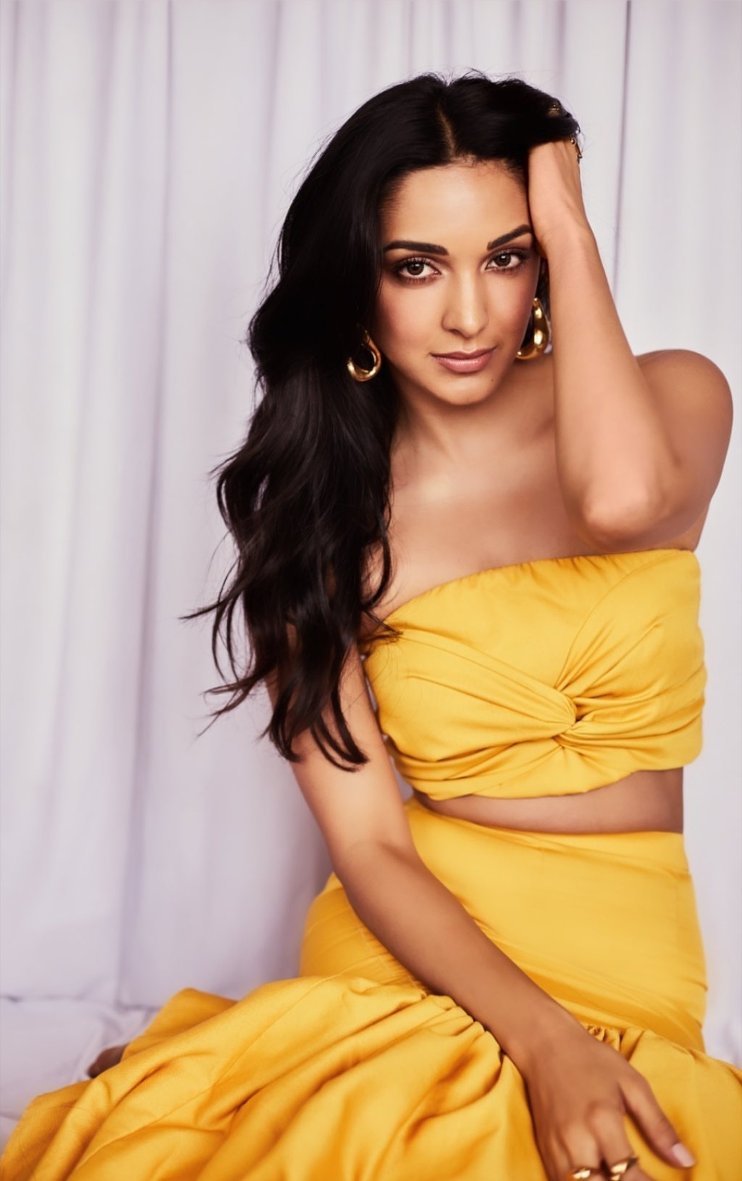 Hot Kiara Advani Shining In Yellow During Kabir Singh Promotion