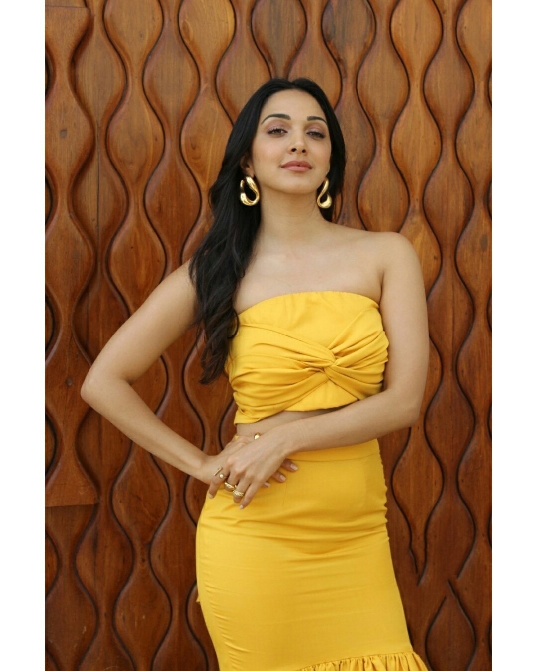 Hot Kiara Advani Shining In Yellow During Kabir Singh Promotion