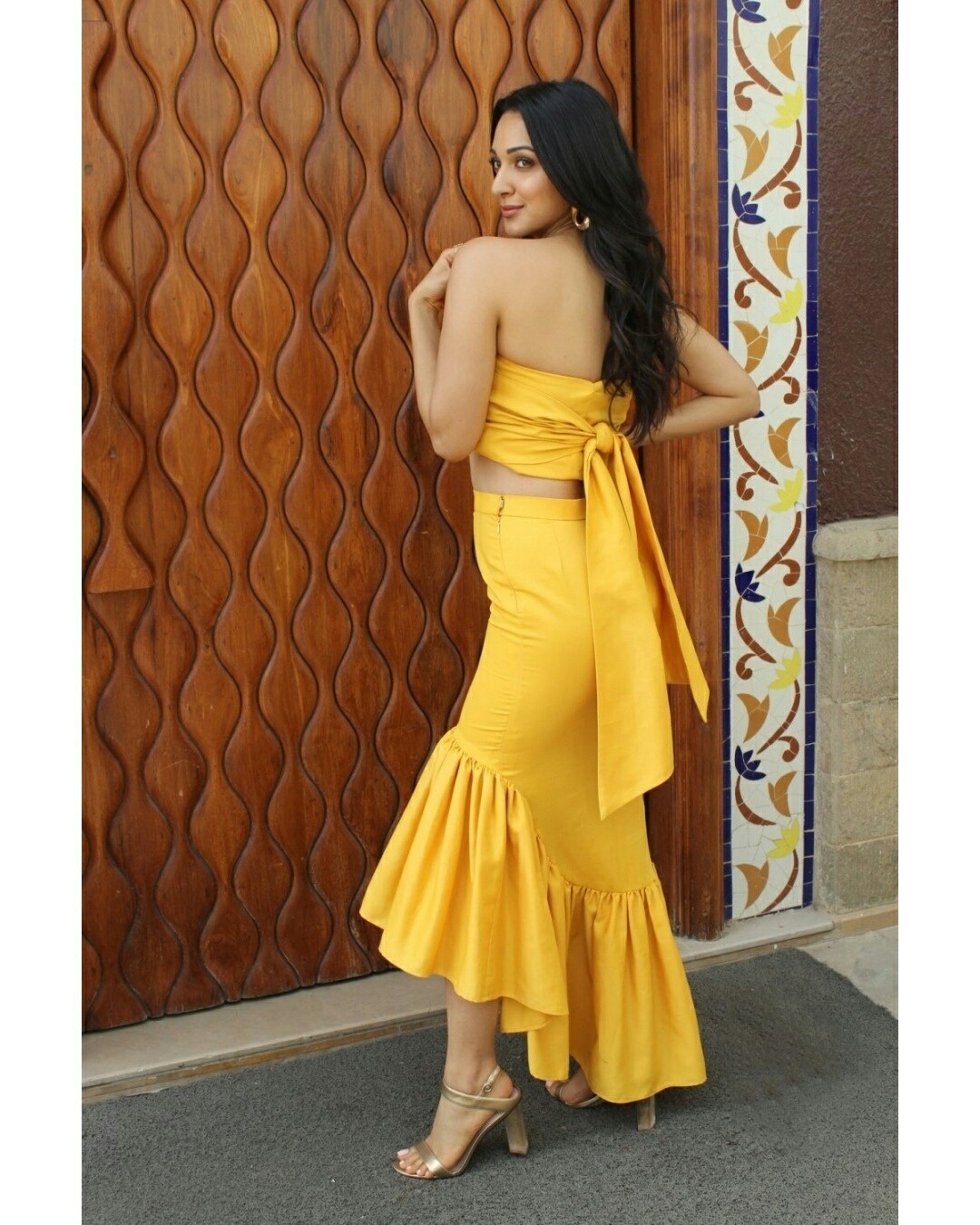 Hot Kiara Advani Shining In Yellow During Kabir Singh Promotion