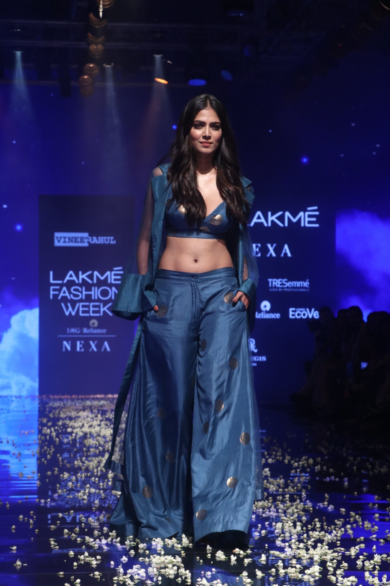 Hot Malavika Mohanan Setting The Ramp On Fire At Lakme Fashion Week Set 2