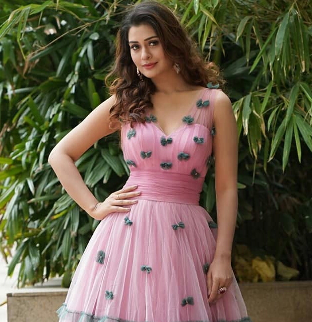 Hot Payal Rajput Dazzling In Pink