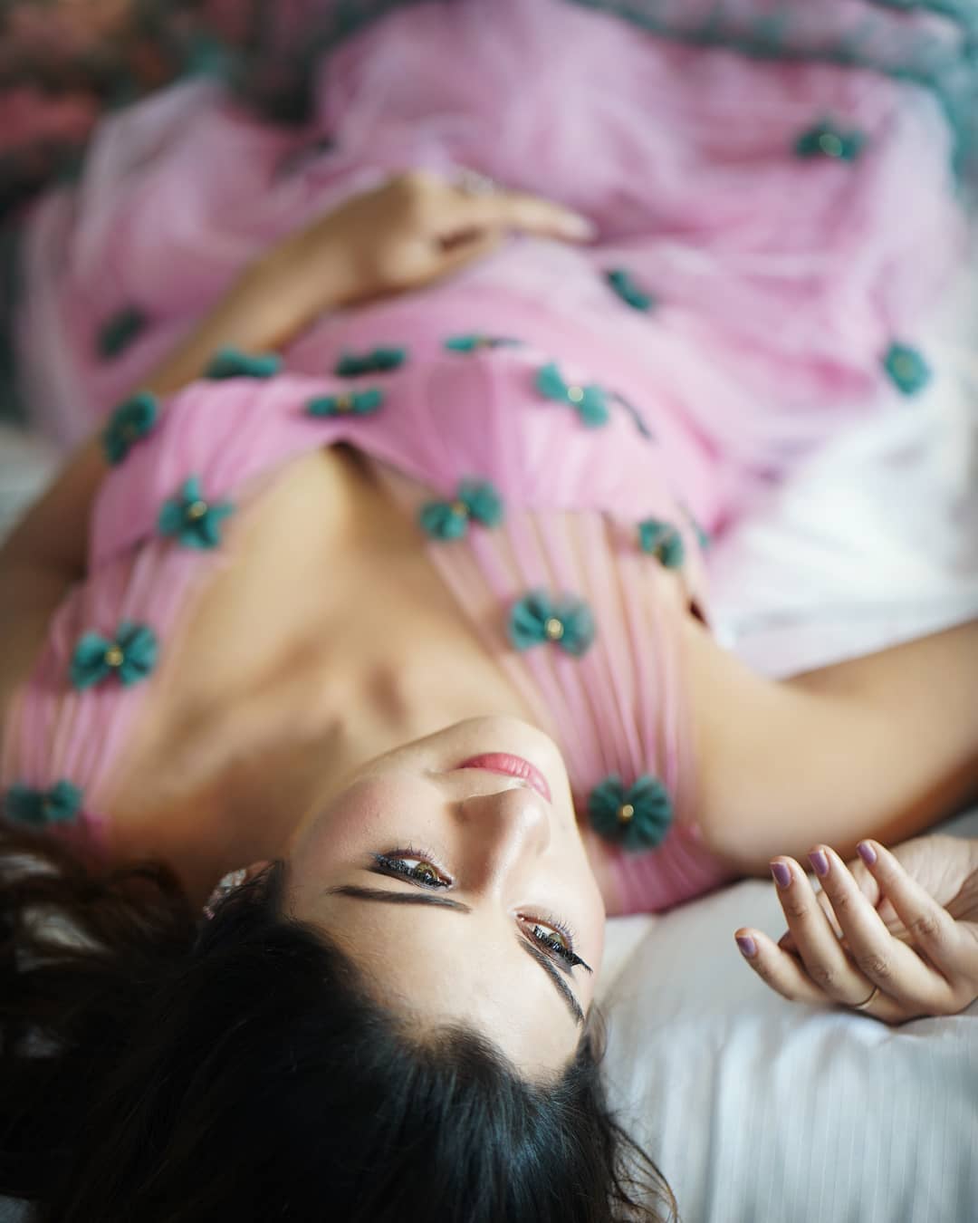 Hot Payal Rajput Dazzling In Pink