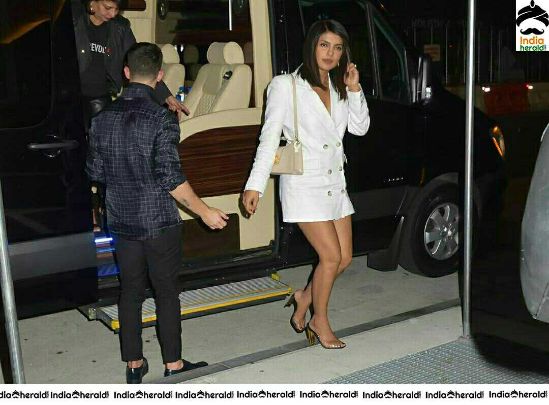 Hot Priyanka Chopra Nick Jonas Spotted At Encino CA Set 1