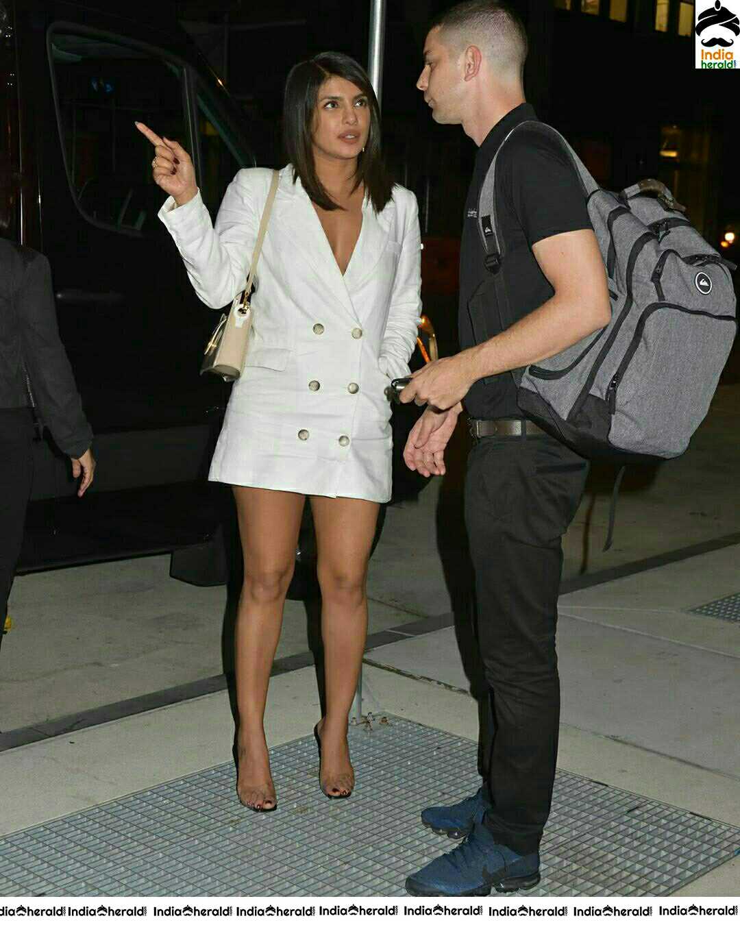 Hot Priyanka Chopra Nick Jonas Spotted At Encino CA Set 1
