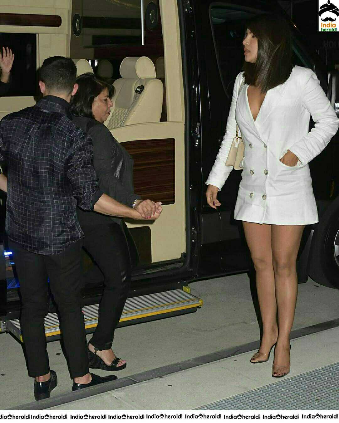 Hot Priyanka Chopra Nick Jonas Spotted At Encino CA Set 1