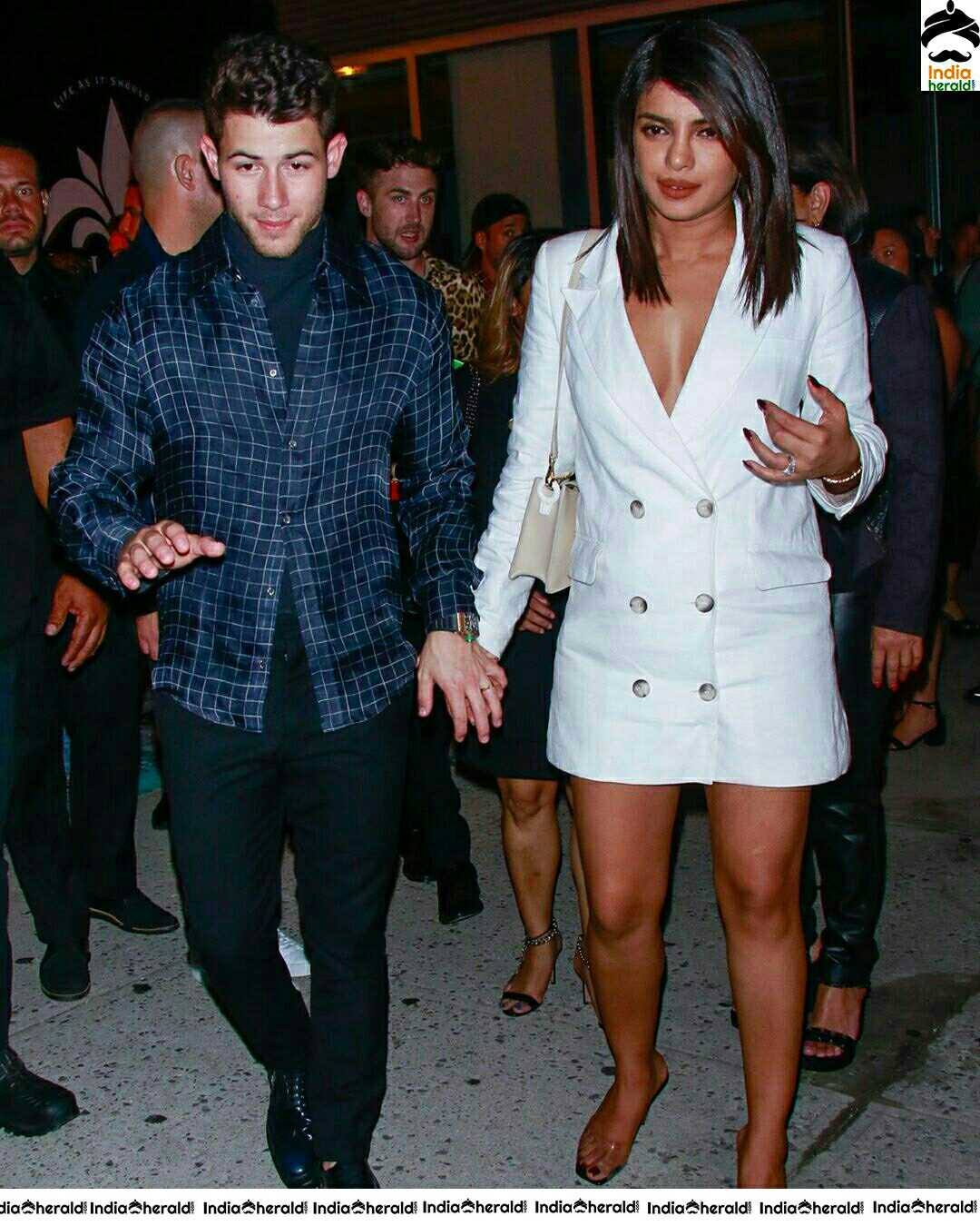 Hot Priyanka Chopra Nick Jonas Spotted At Encino CA Set 1