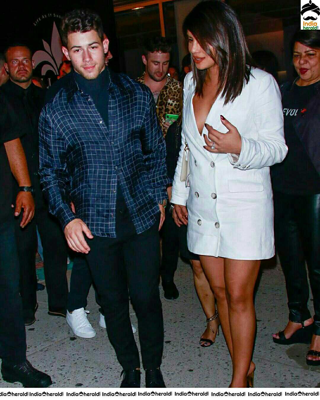 Hot Priyanka Chopra Nick Jonas Spotted At Encino CA Set 2