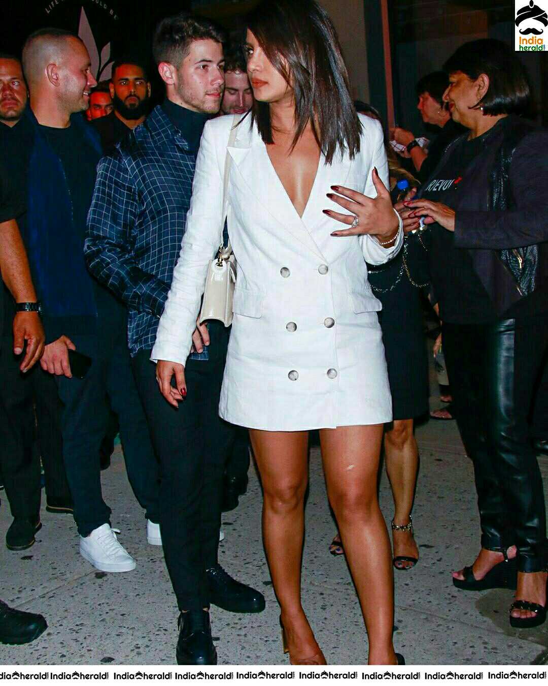 Hot Priyanka Chopra Nick Jonas Spotted At Encino CA Set 2