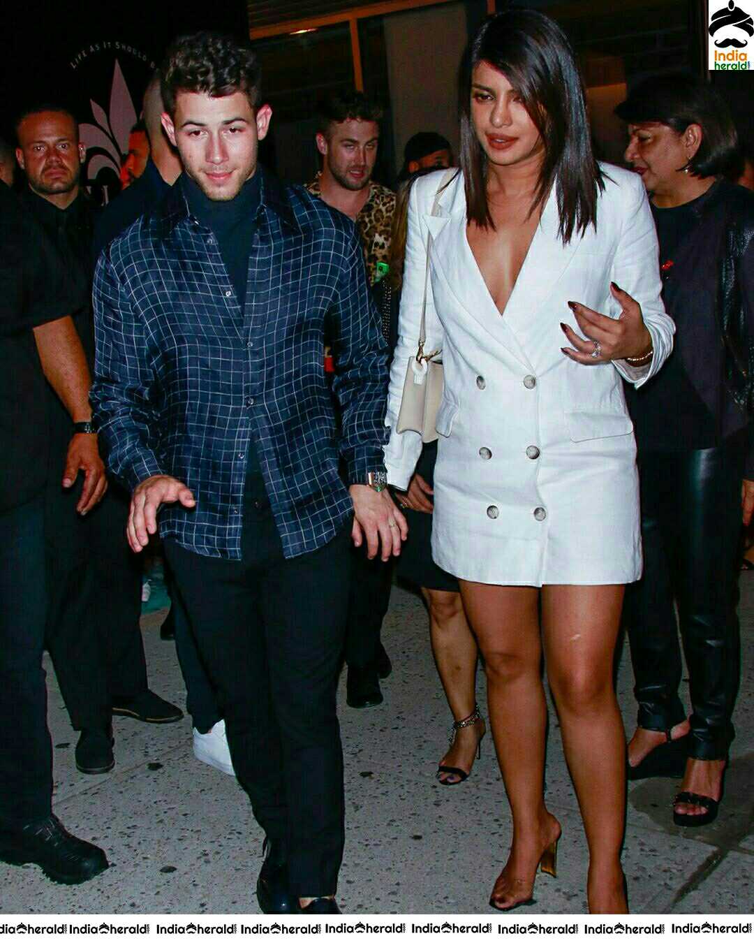 Hot Priyanka Chopra Nick Jonas Spotted At Encino CA Set 2