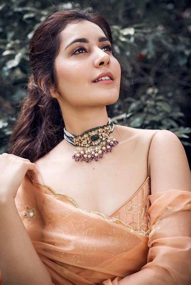 Hot Raashi Khanna Dazzling In Shadows