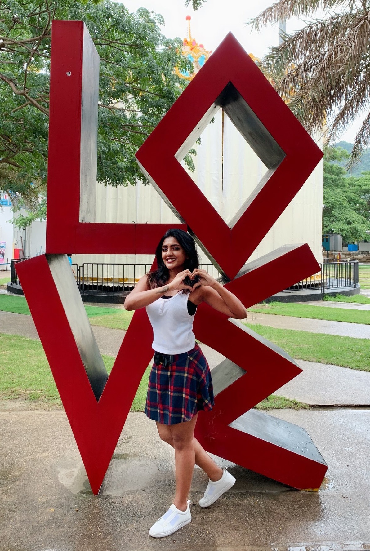 Hot Stills Of Eesha Rebba Enjoying Vacation