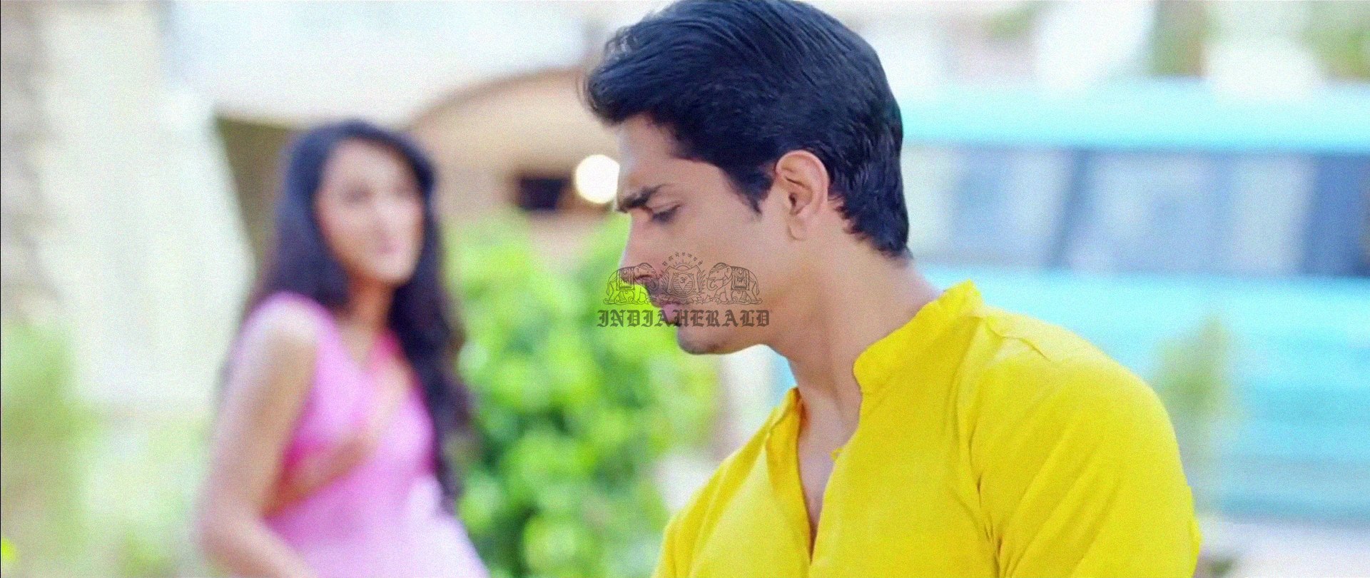 Hottest Photos of Trisha getting Wet and stripping her Saree Set 1