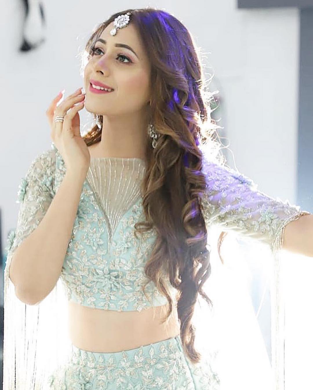 Hottie Hiba Nawab Mesmerizing In Choli