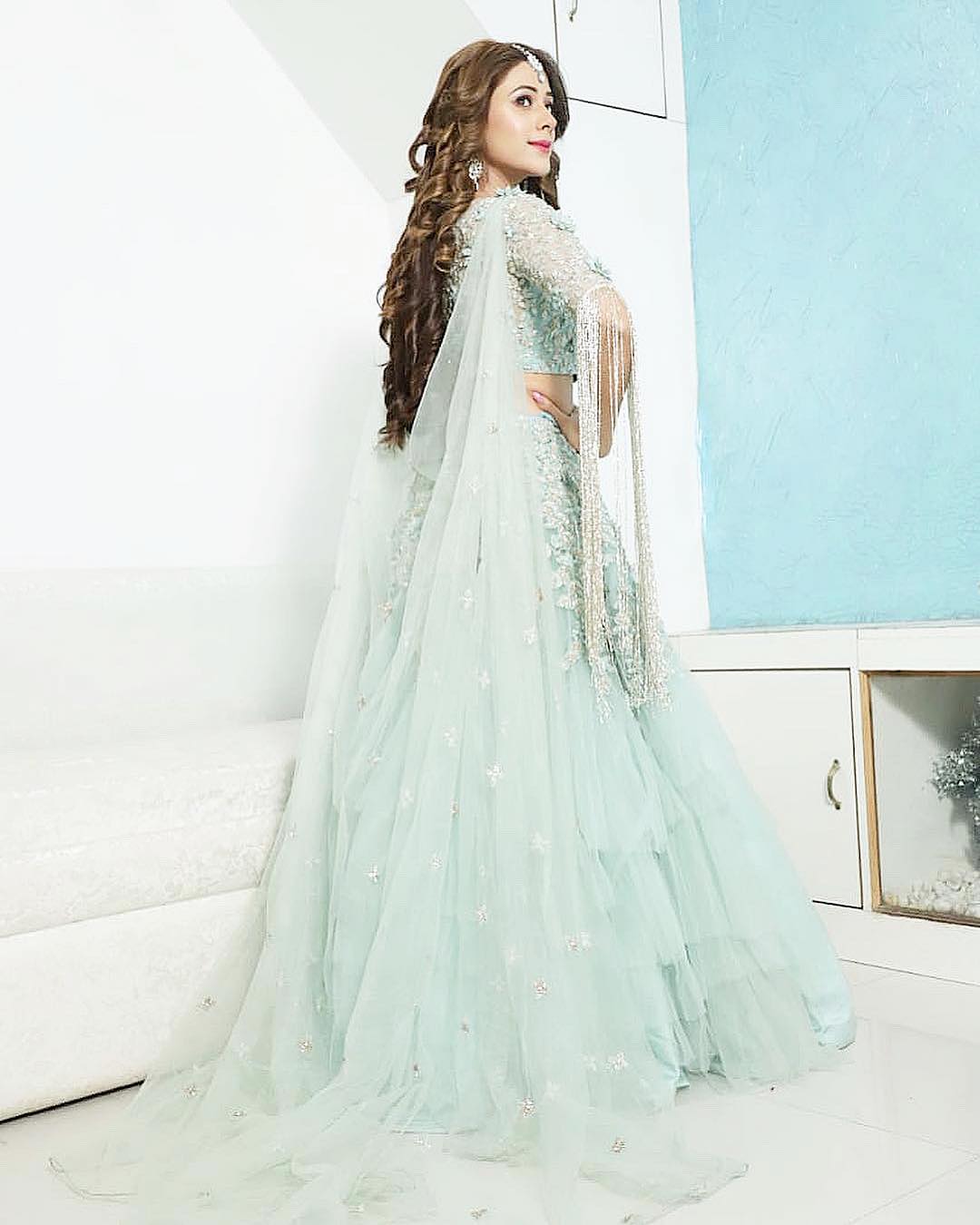 Hottie Hiba Nawab Mesmerizing In Choli