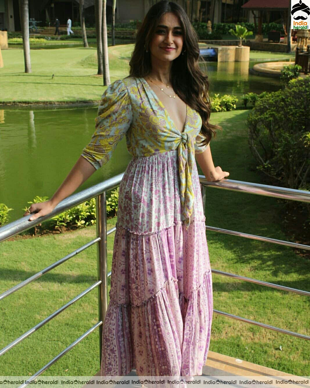 Ileana is all smiles outside a coffee shop in Delhi