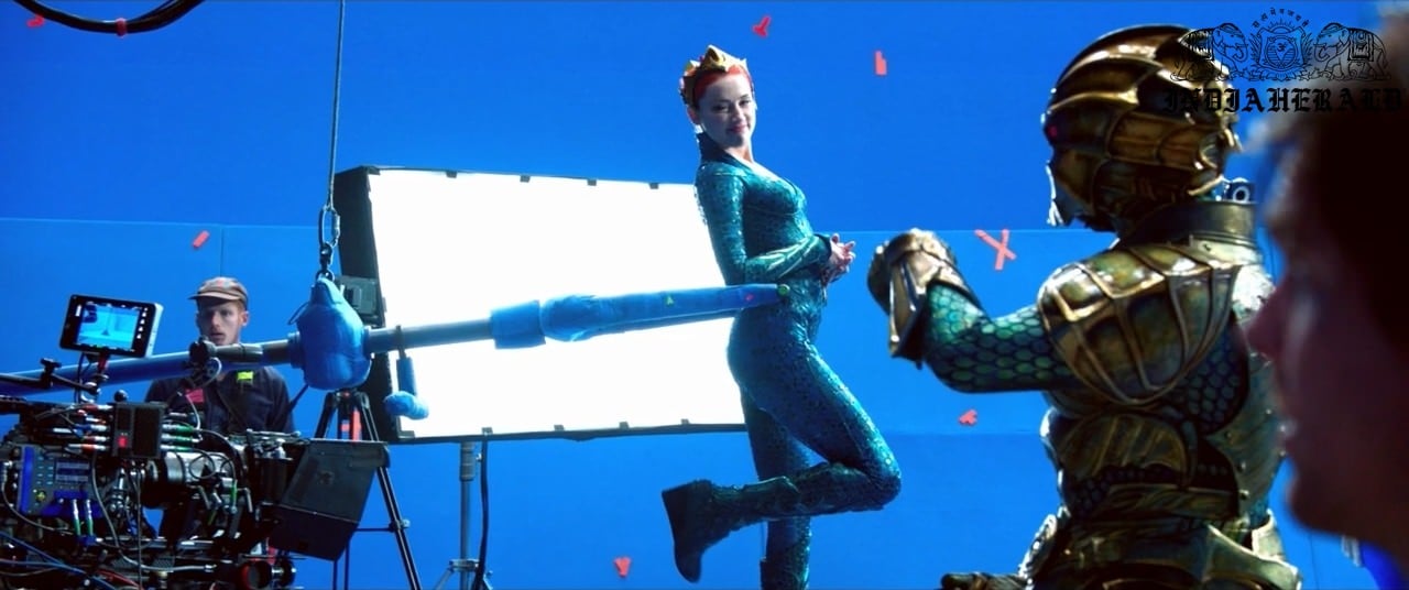 INDIA HERALD EXCLUSIVE PHOTOS Amber Heard And Nicole Kidman BTS Photos Of Aquaman Set 2