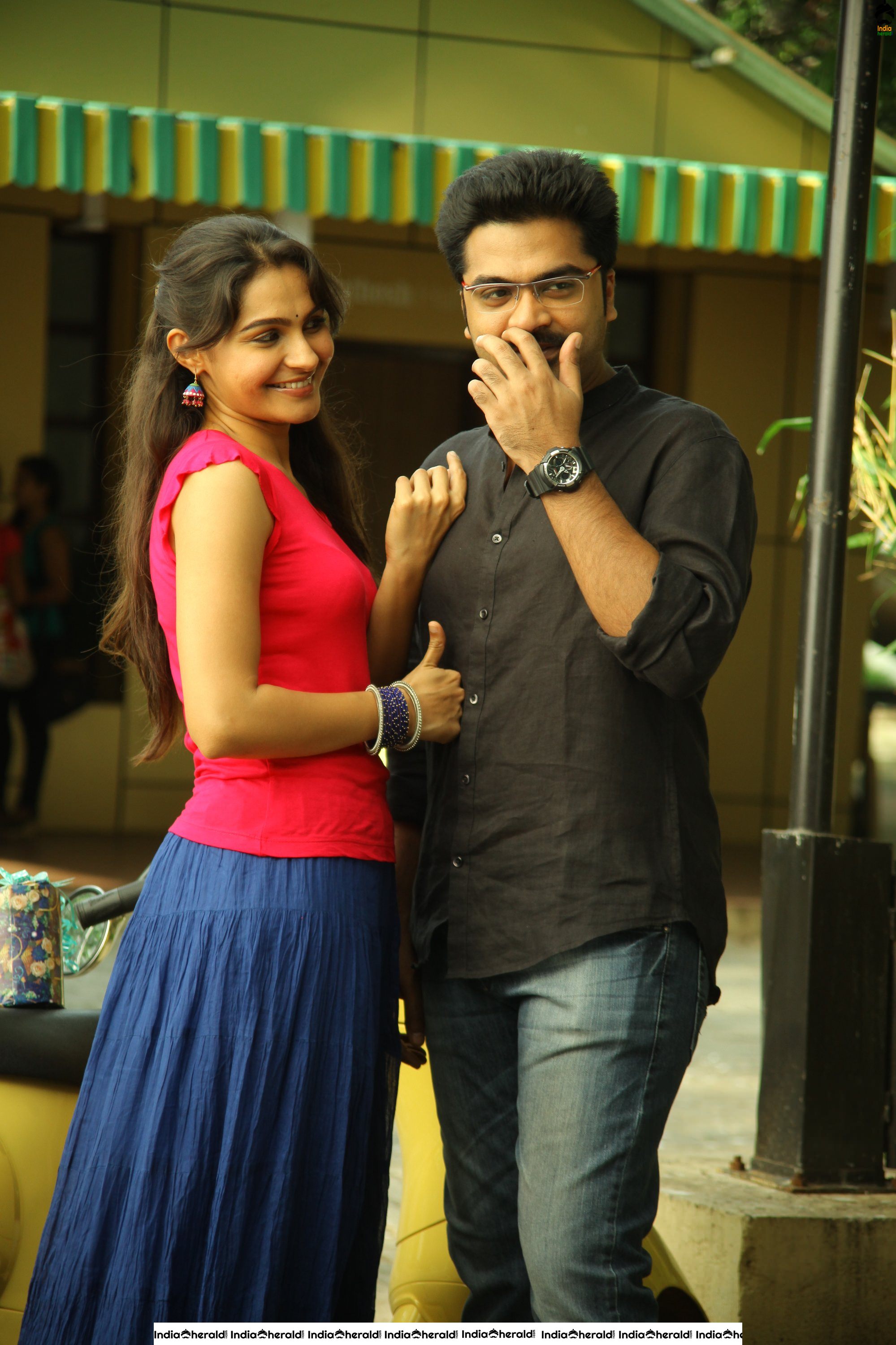 INDIA HERALD EXCLUSIVE Simbhu and Nayantara Unseen from Idhu Namma Aalu Stills Set 3