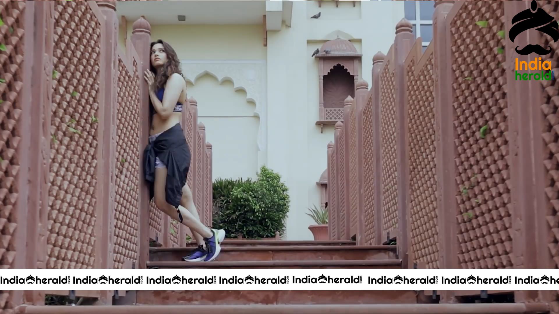 India Herald Exclusive Tamanna Unseen Hot Sexy Photoshoot Set 3