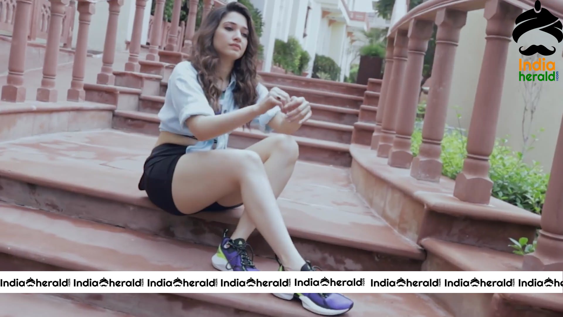 India Herald Exclusive Tamanna Unseen Hot Sexy Photoshoot Set 3