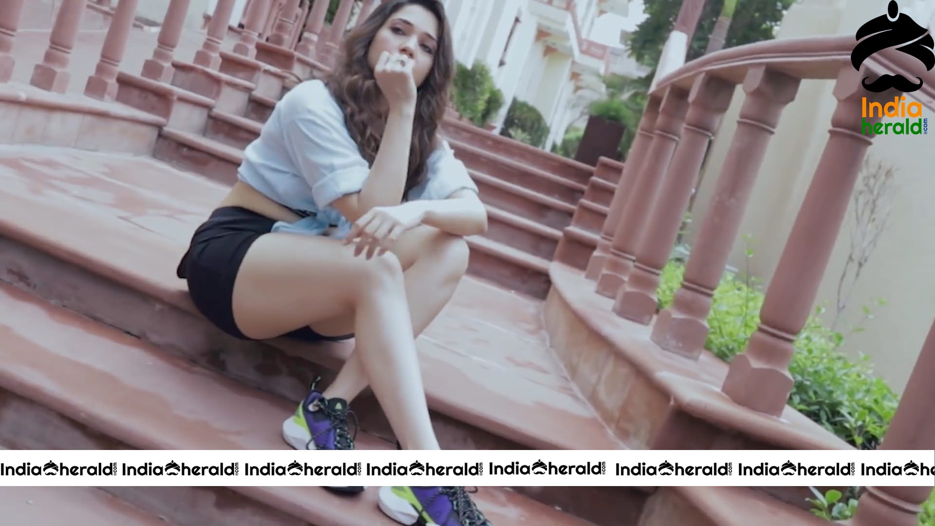 India Herald Exclusive Tamanna Unseen Hot Sexy Photoshoot Set 3