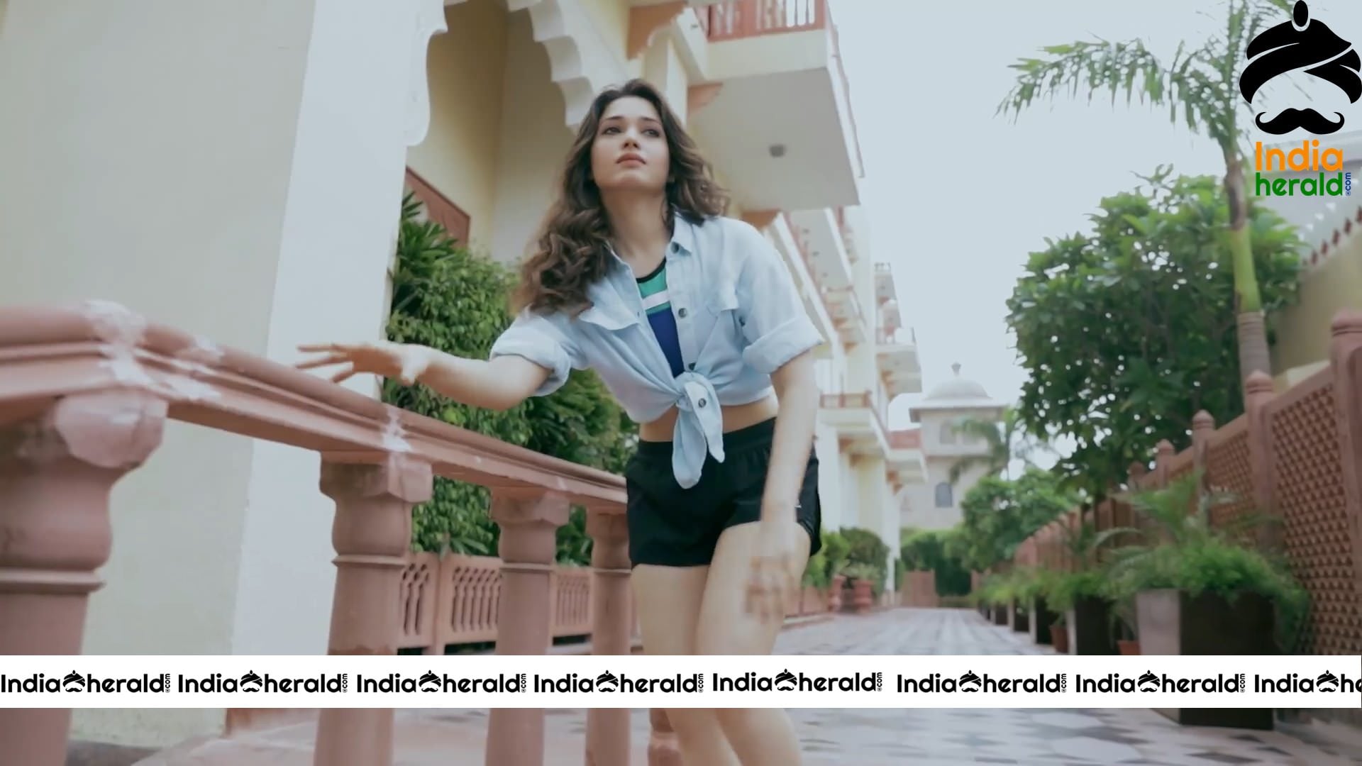 India Herald Exclusive Tamanna Unseen Hot Sexy Photoshoot Set 4