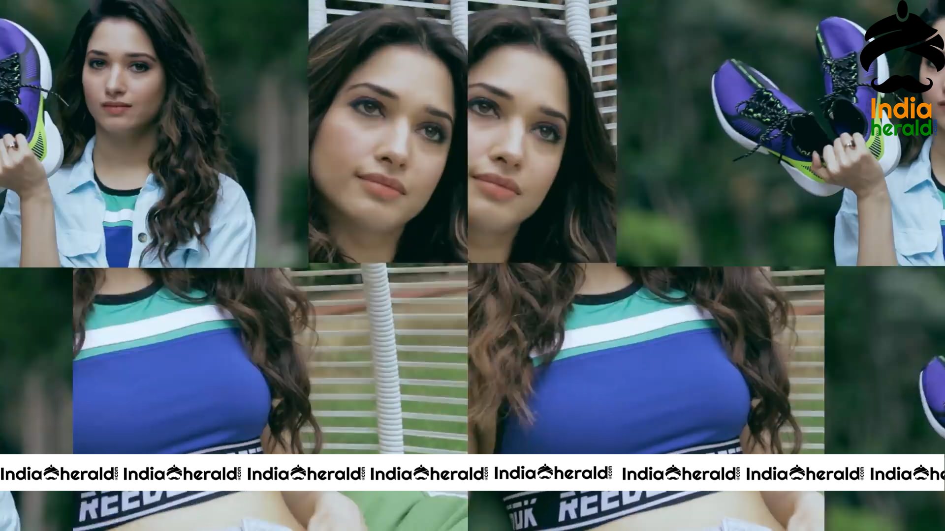India Herald Exclusive Tamanna Unseen Hot Sexy Photoshoot Set 5