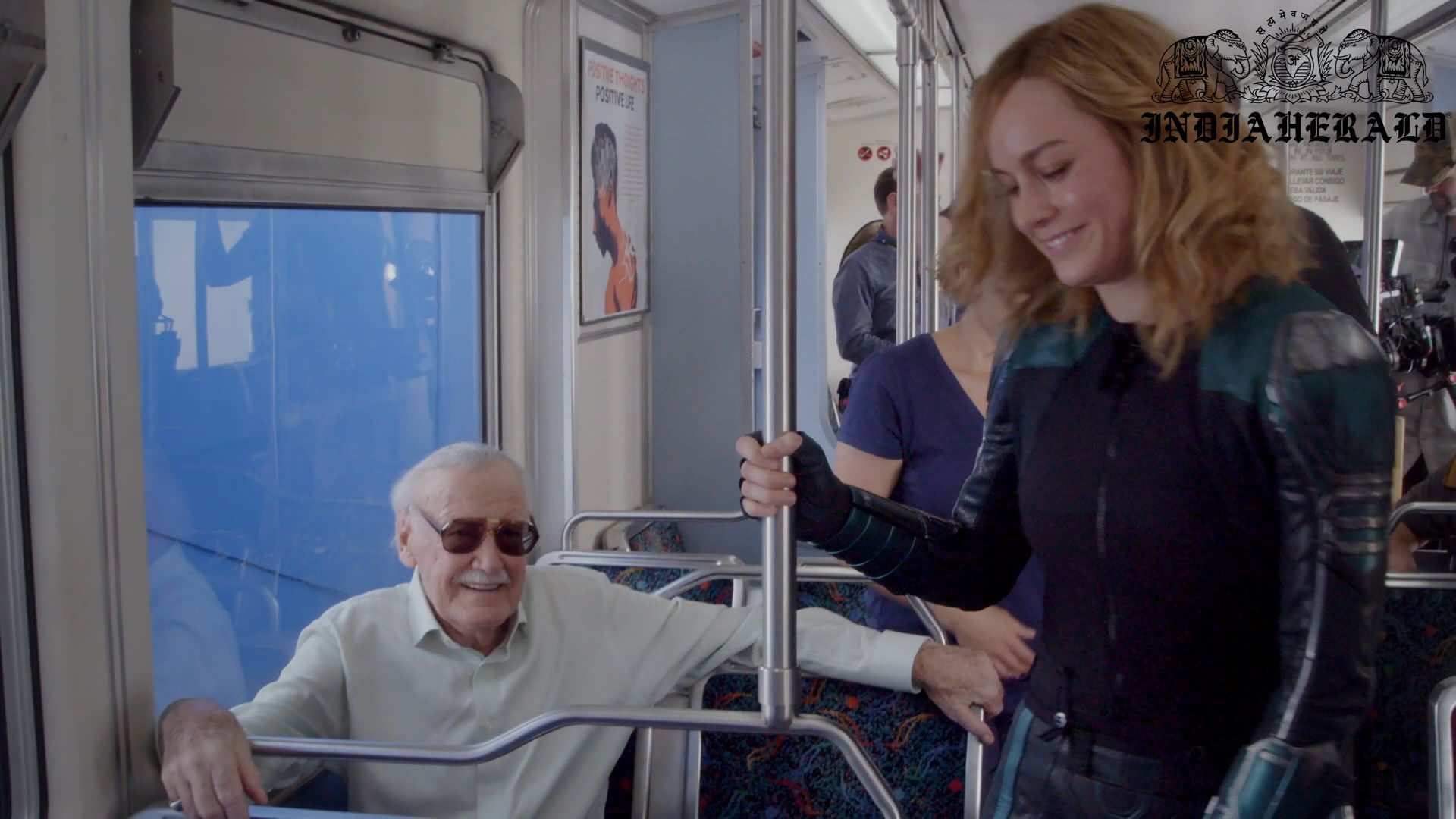 INDIA HERALD EXCLUSIVE UNSEEN BEHIND THE SCENES PHOTOS OF CAPTAIN MARVEL