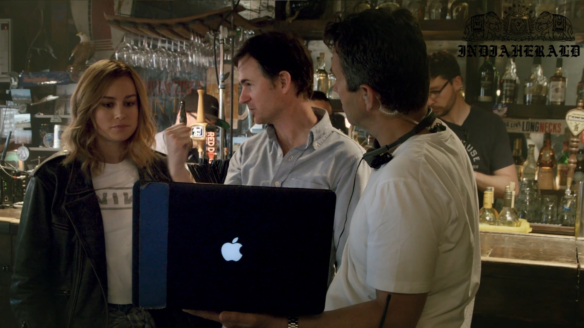 INDIA HERALD EXCLUSIVE UNSEEN BEHIND THE SCENES PHOTOS OF CAPTAIN MARVEL