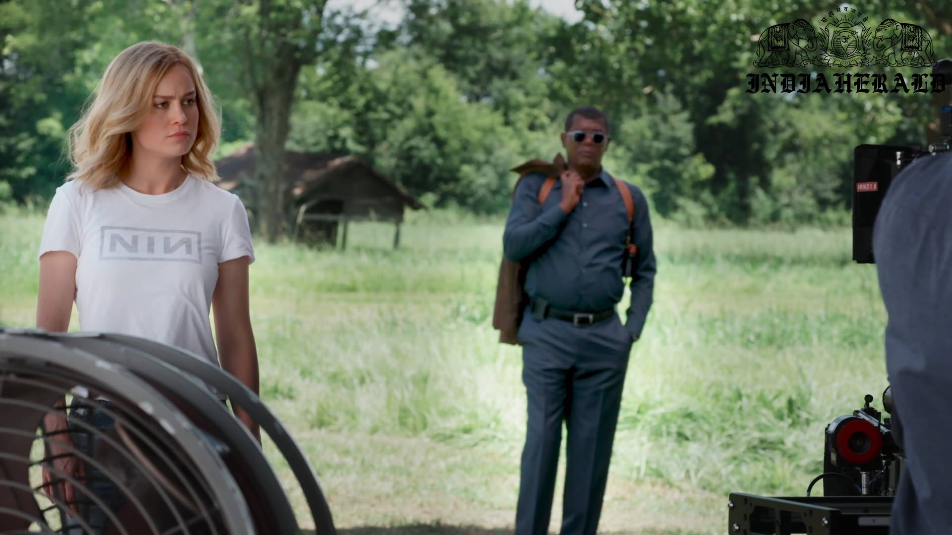INDIA HERALD EXCLUSIVE UNSEEN BEHIND THE SCENES PHOTOS OF CAPTAIN MARVEL