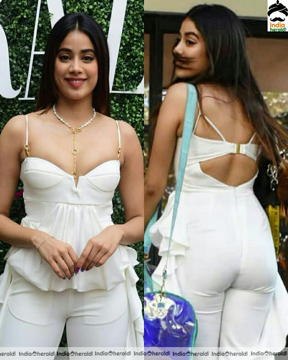 Jahnvi looking pretty at Grazia event