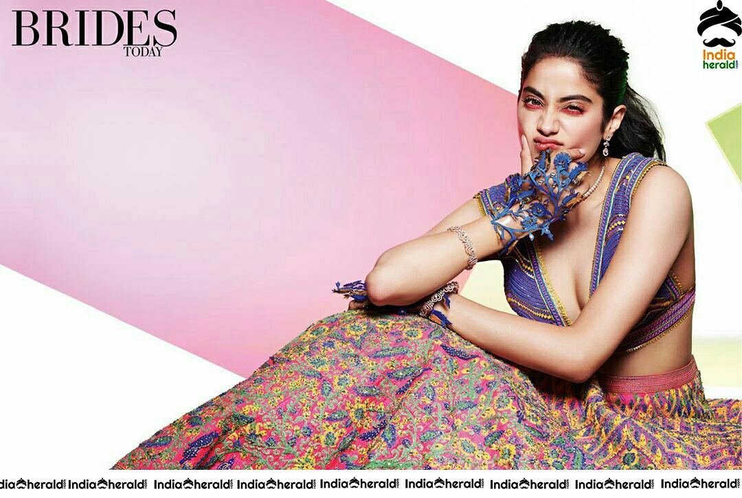 Jahnvi Shows Her Sexy Hotness For Brides Magazine