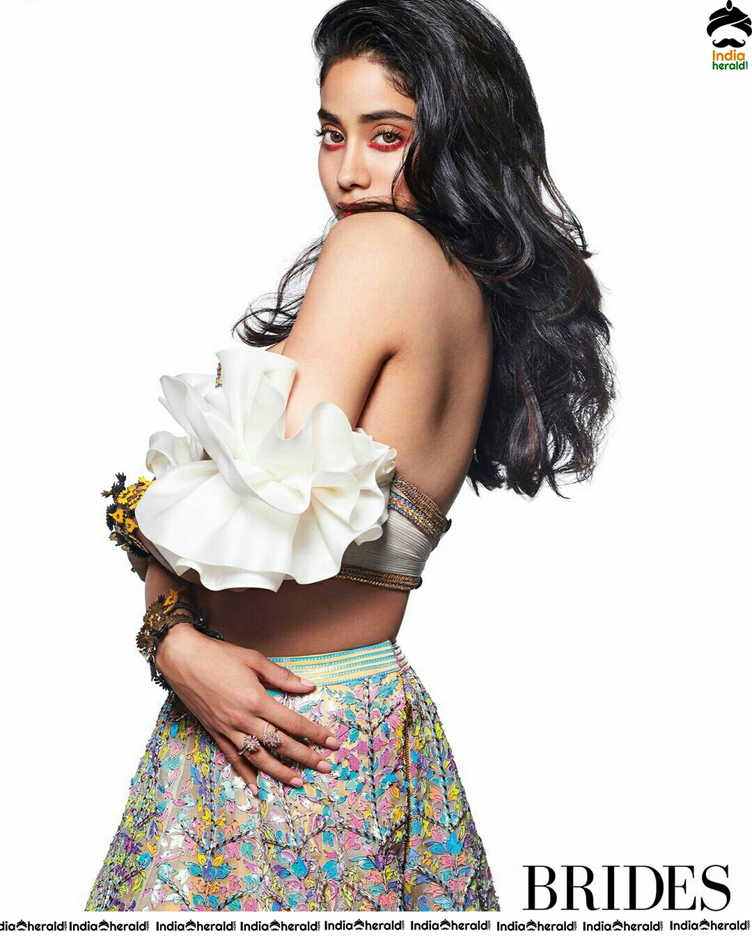Jahnvi Shows Her Sexy Hotness For Brides Magazine