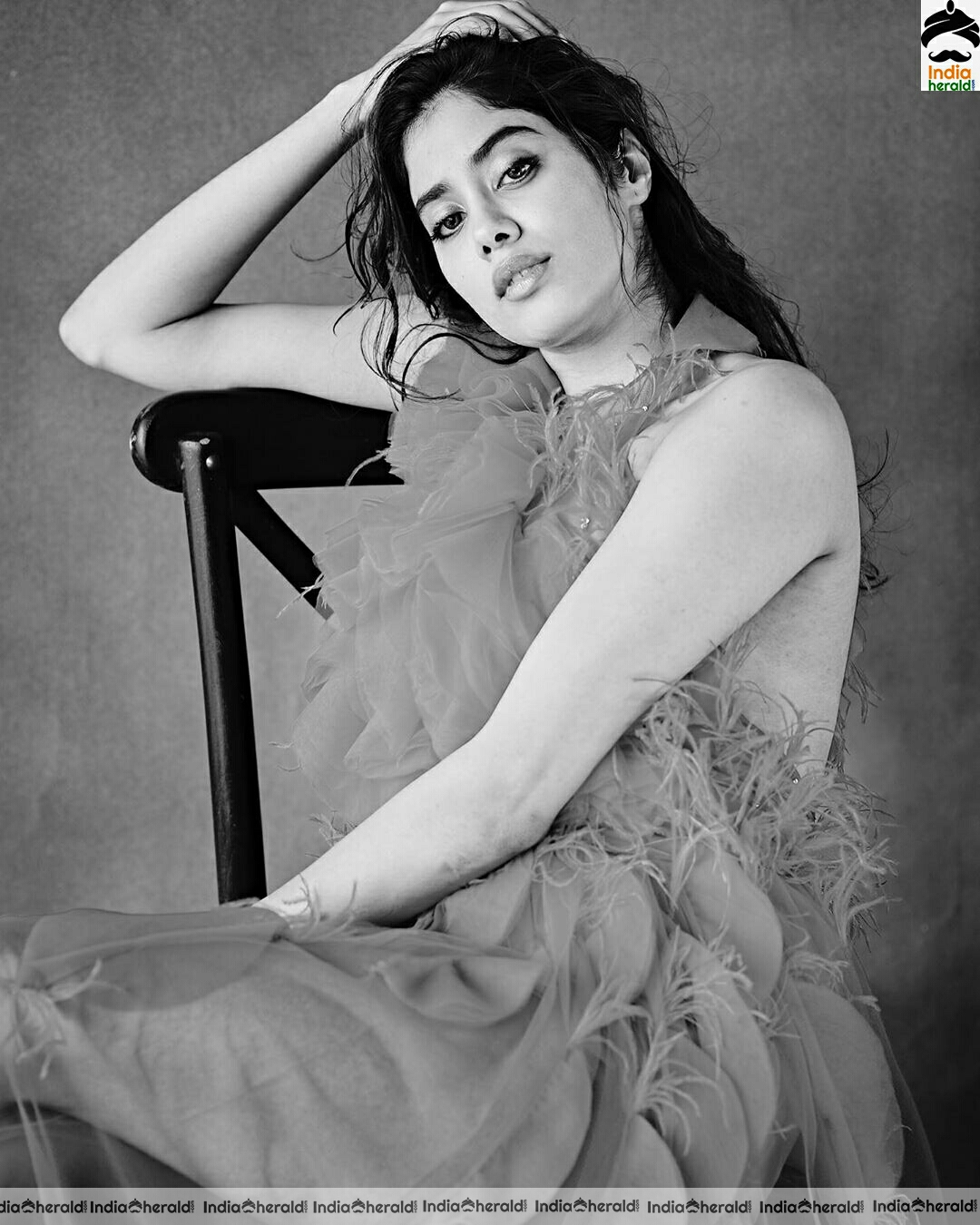 Janhvi Kapoor Cute And Hot Black And White Stills