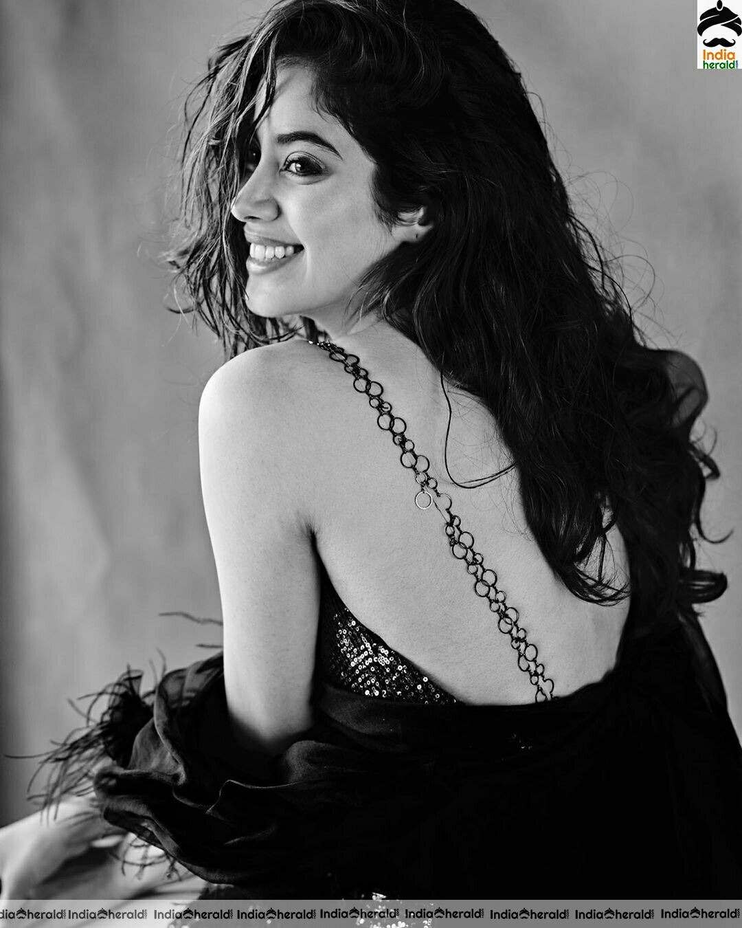 Janhvi Kapoor Cute And Hot Black And White Stills