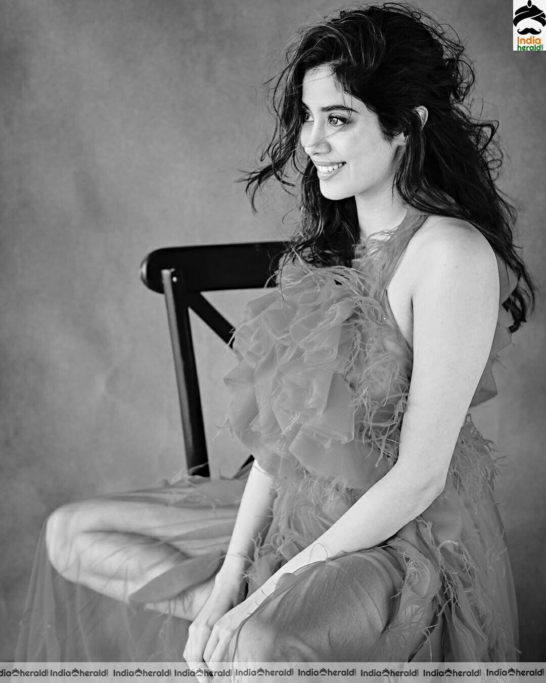 Janhvi Kapoor Cute And Hot Black And White Stills