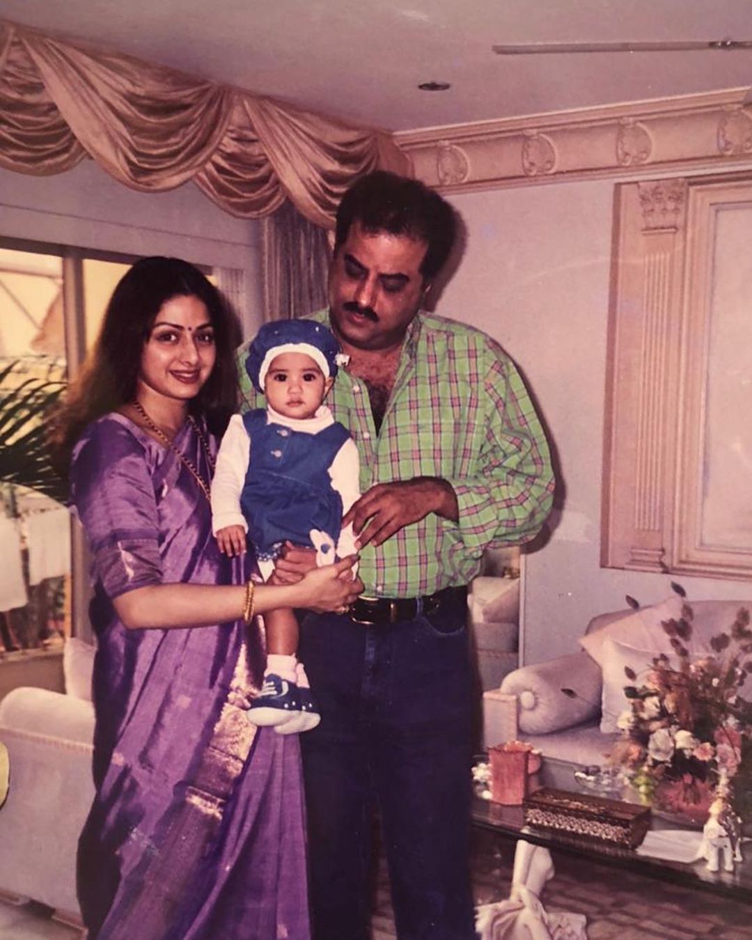 Janhvi Kapoor Wishing Her Father Happy Fathers Day