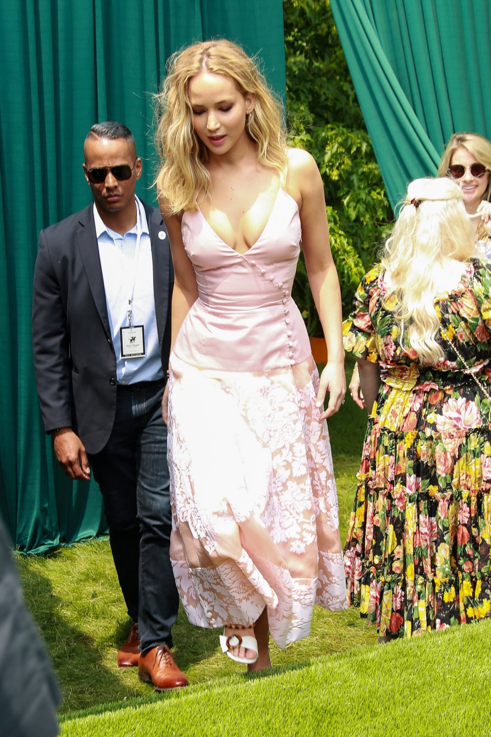 Jennifer Lawrence at 12th Annual Veuve Clicquot Polo Classic Liberty State Park