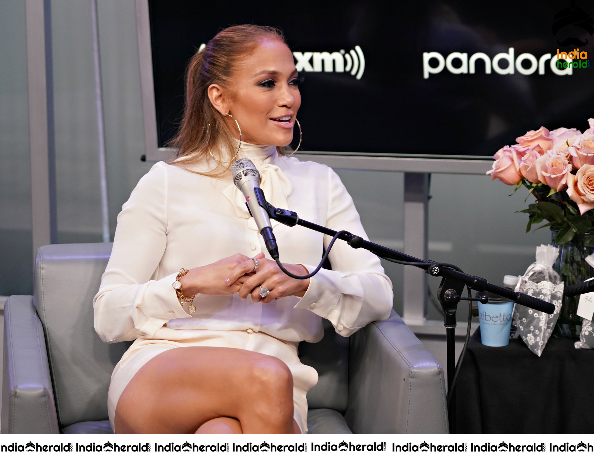 Jennifer Lopez At SiriusXM Studios In NYC Set 4