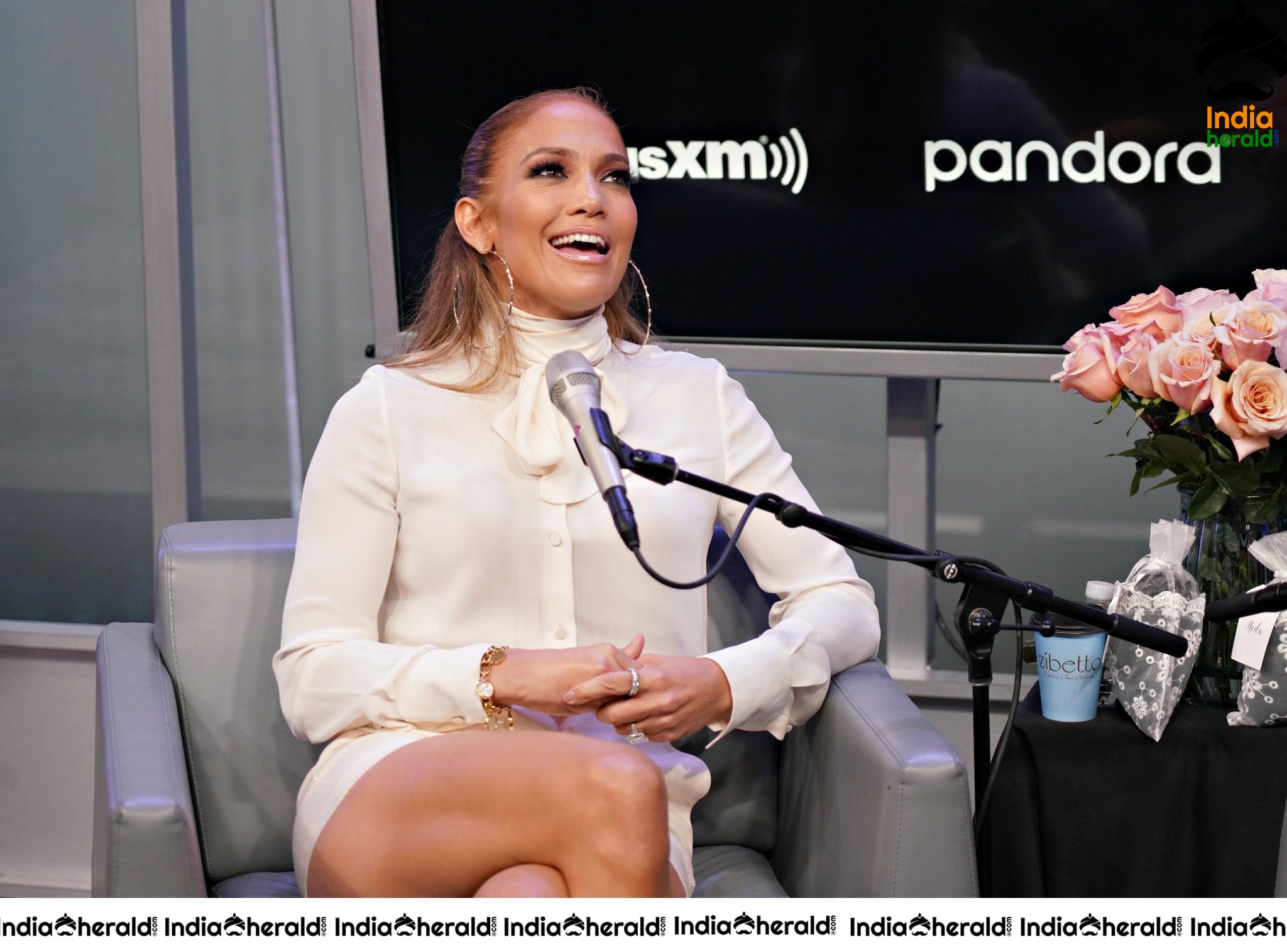 Jennifer Lopez At SiriusXM Studios In NYC Set 4