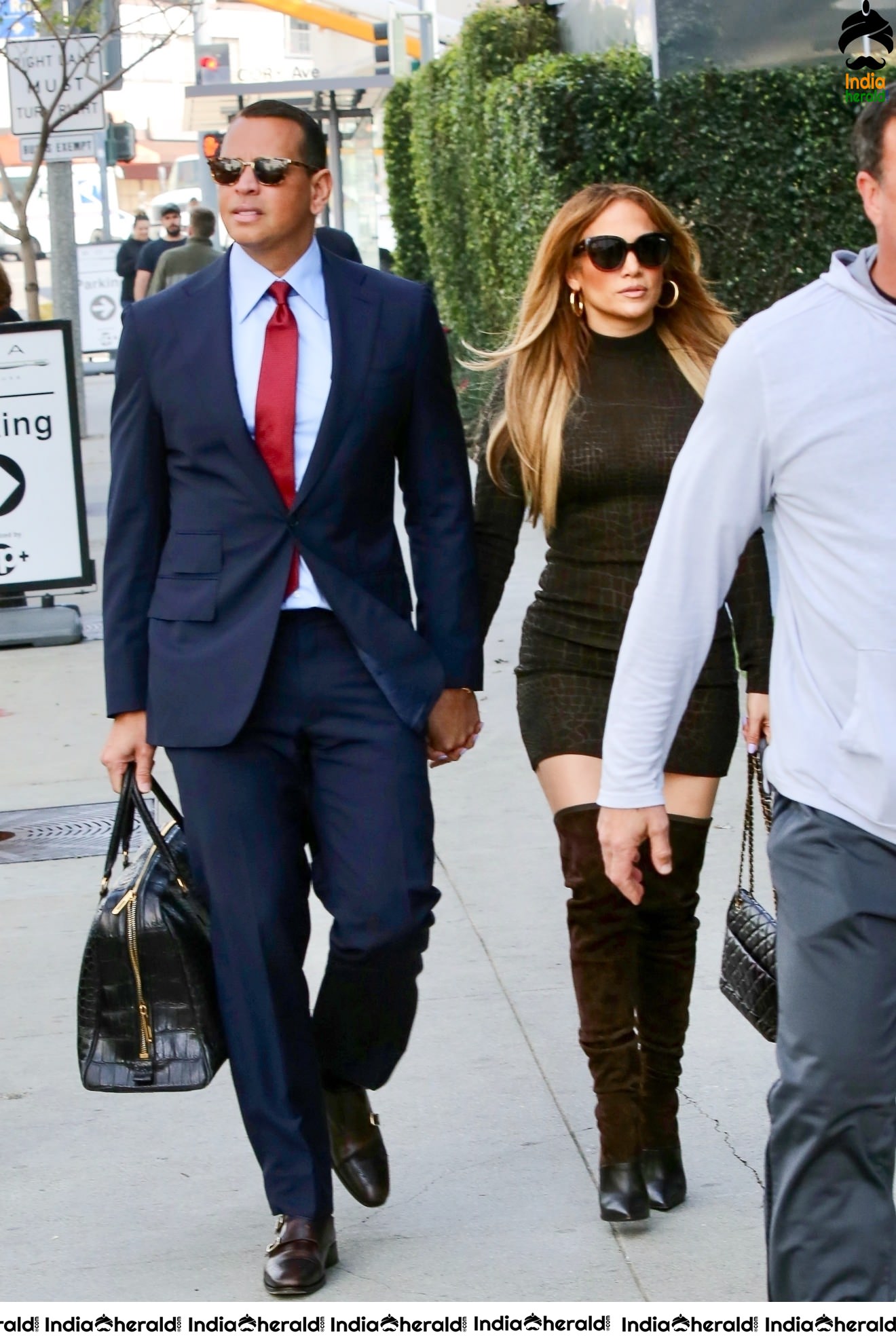 Jennifer Lopez spotted arriving for a business meeting in Beverly Hills