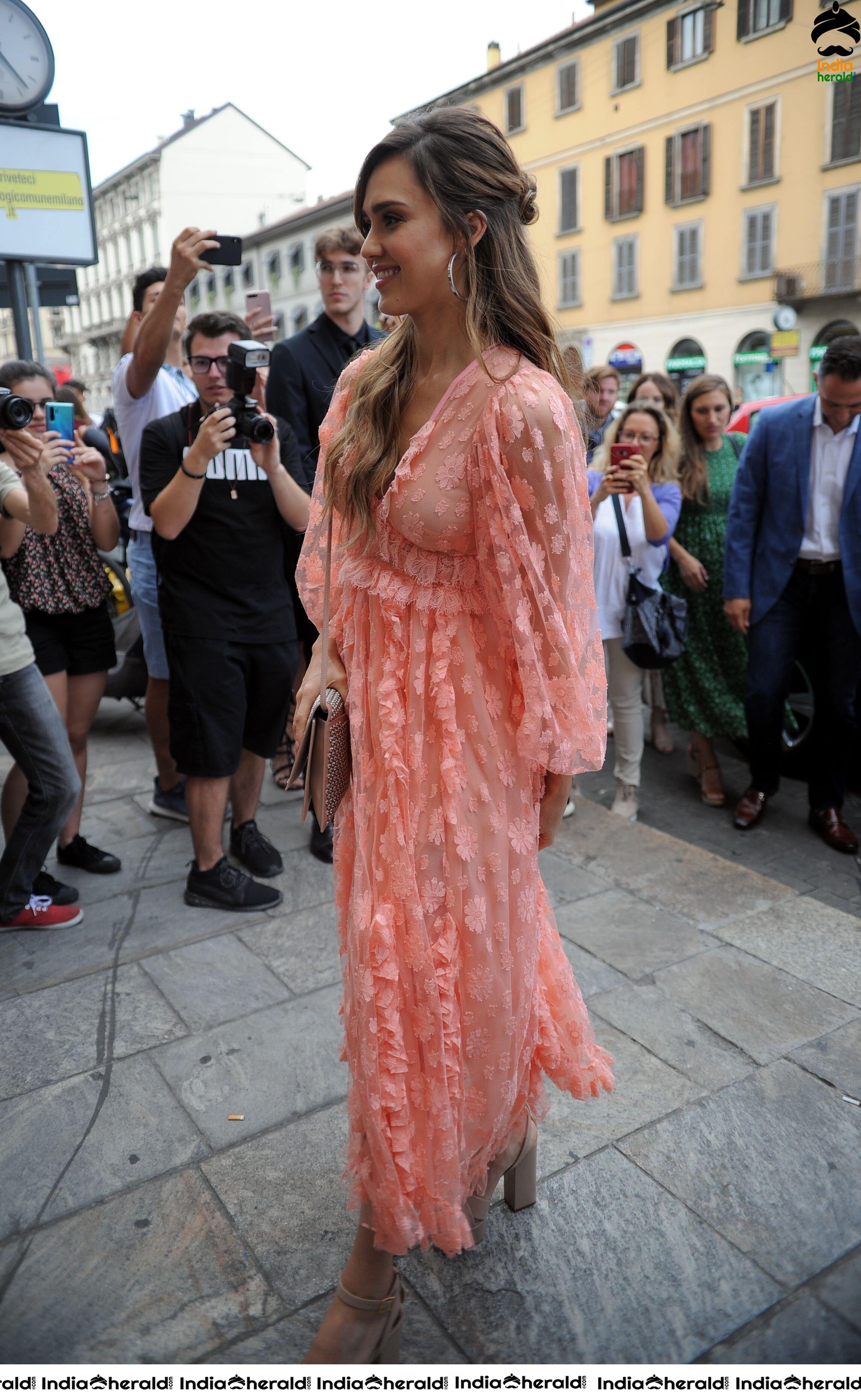 Jessica Alba at Honest Beauty Line Meet and Greet in Douglas Store Set 2