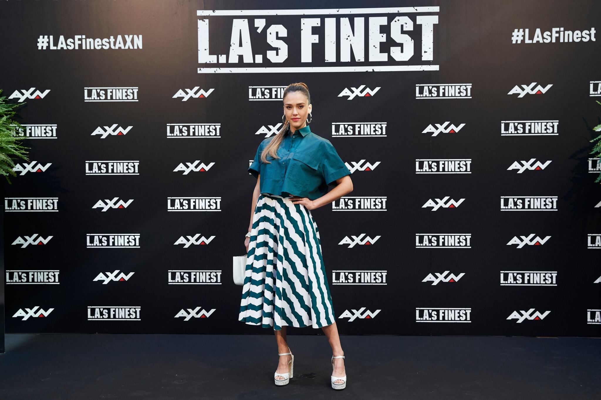 More than 30 Photos of Jessica Alba At LA's Finest Photocall Shoot In Madrid