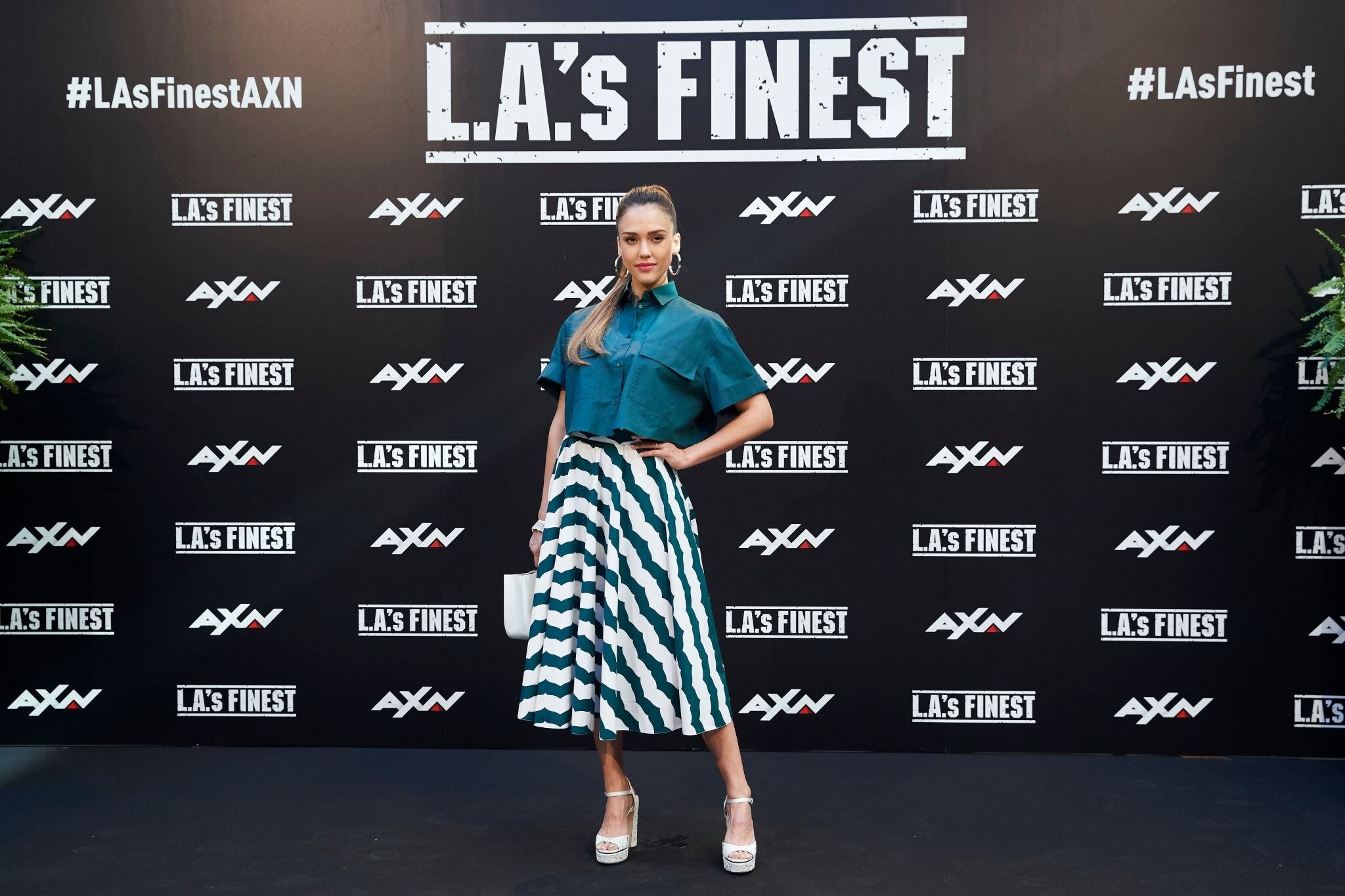 More than 30 Photos of Jessica Alba At LA's Finest Photocall Shoot In Madrid