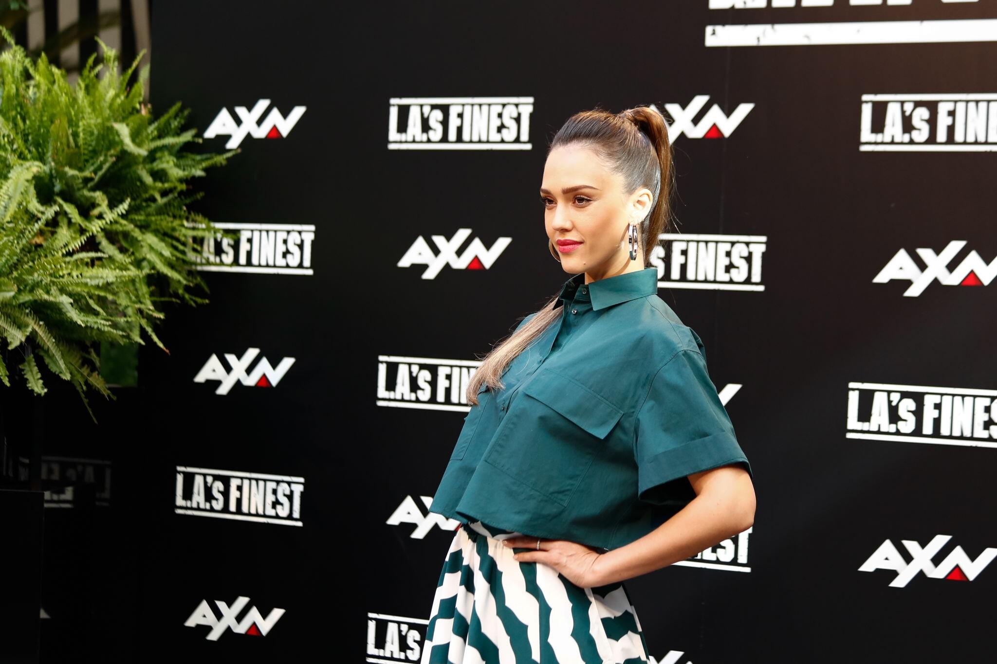 More than 30 Photos of Jessica Alba At LA's Finest Photocall Shoot In Madrid