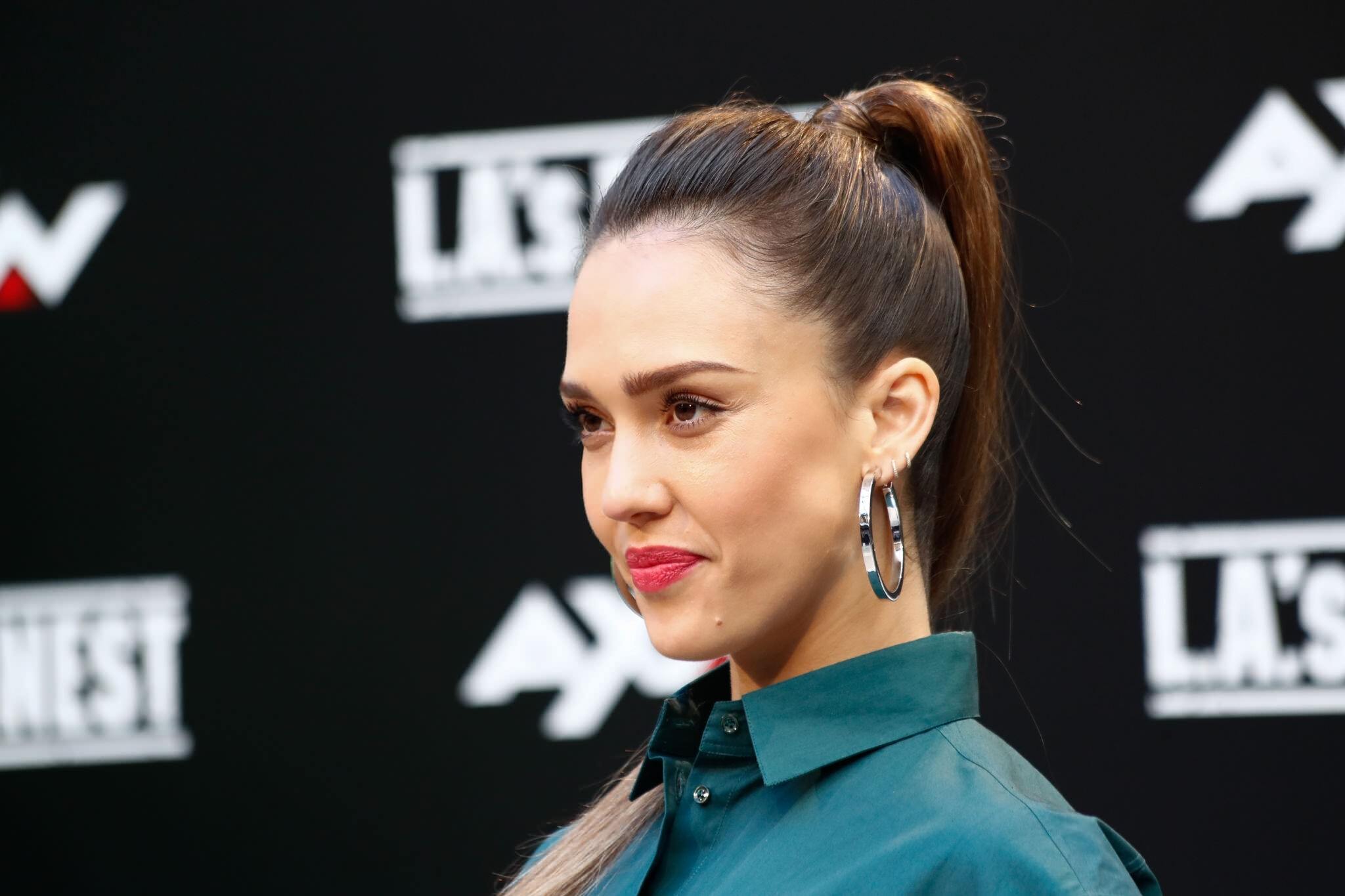 More than 30 Photos of Jessica Alba At LA's Finest Photocall Shoot In Madrid