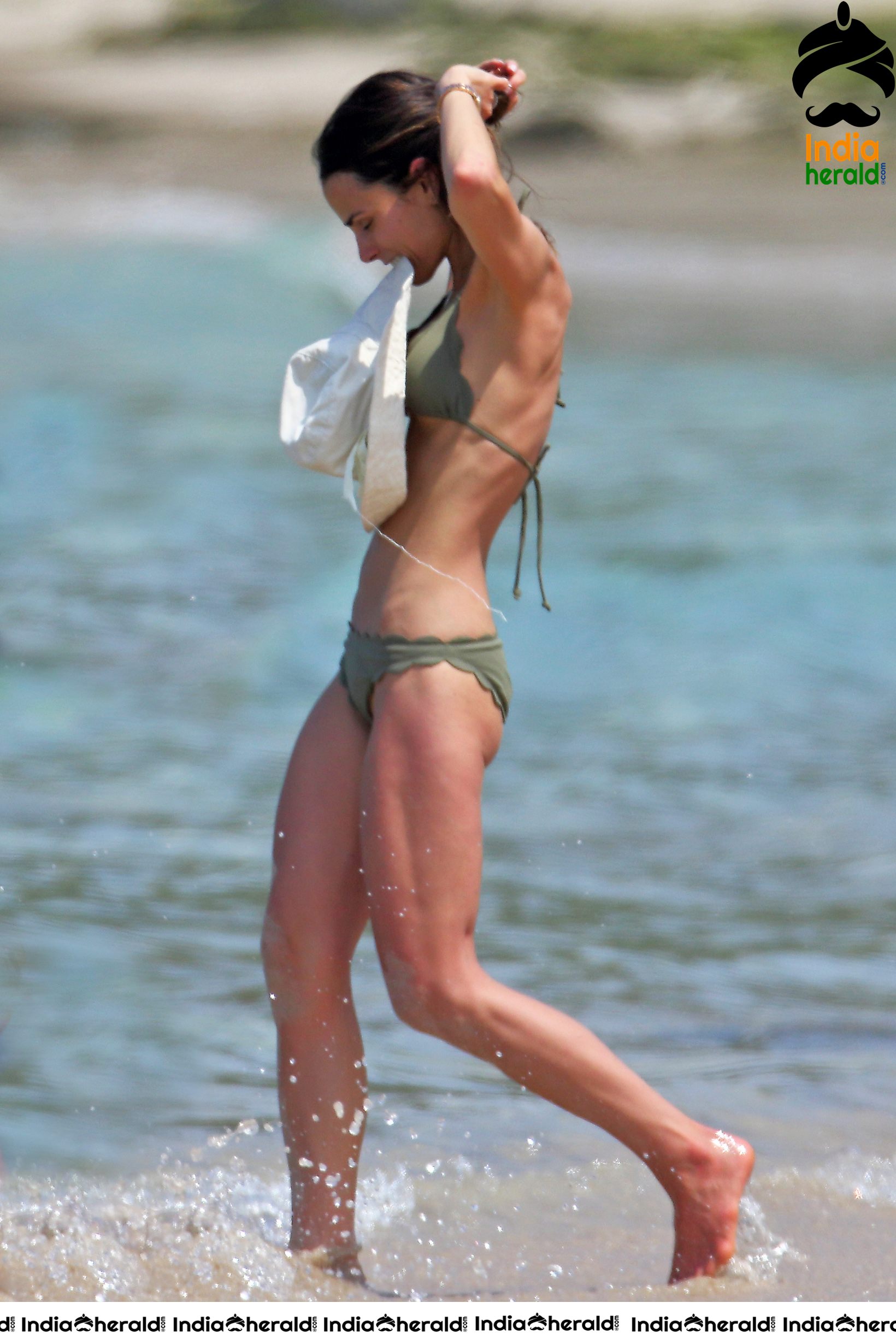 Jordana Brewster in Bikini at Hawaii Set 1