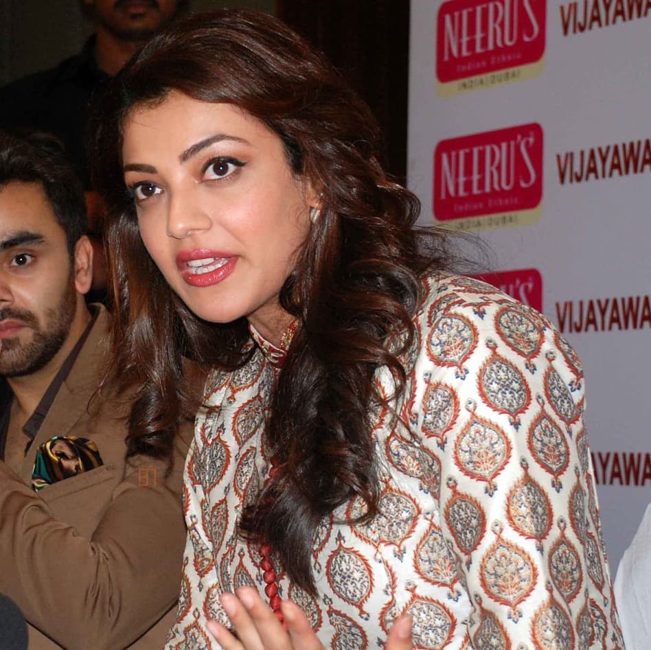 Kajal Aggarwal At Neeru's Store Launch