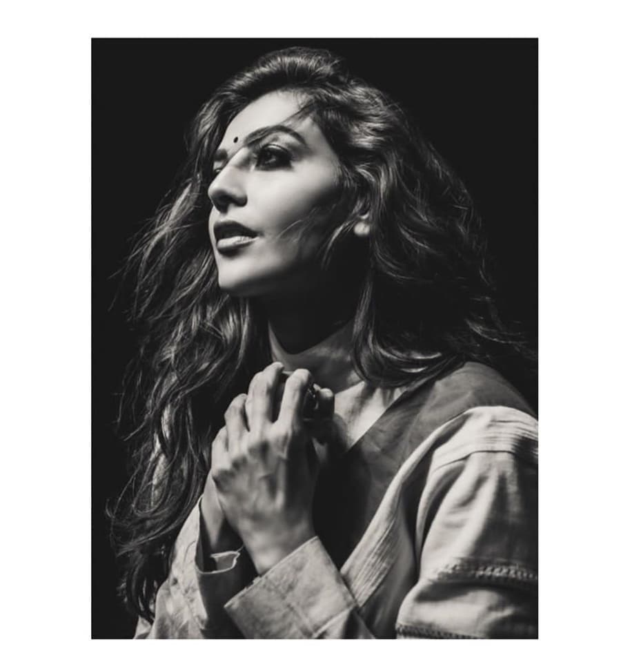 Kajal Aggarwal B&W Shoot